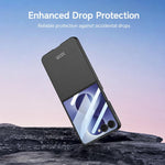 Custodia per telefono GKK integrata ultra sottile a copertura totale, For Galaxy Z Flip8 5G
