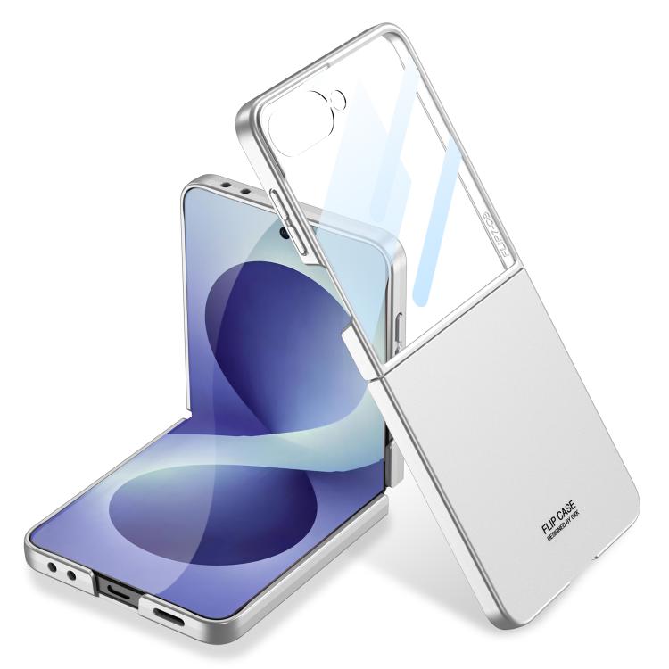 Custodia per telefono GKK integrata ultra sottile a copertura totale, For Galaxy Z Flip8 5G