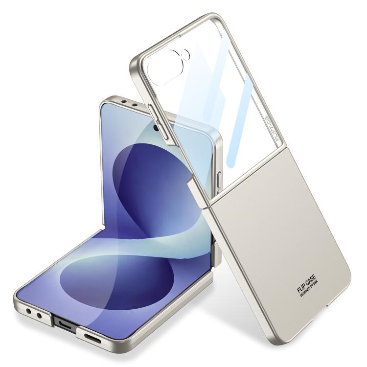 Custodia per telefono GKK integrata ultra sottile a copertura totale, For Galaxy Z Flip8 5G