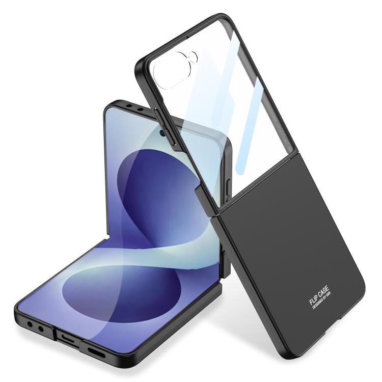 Custodia per telefono GKK integrata ultra sottile a copertura totale, For Galaxy Z Flip8 5G