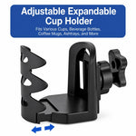 Car Multifunctional Adjustable Water Cup Holder
