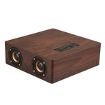 Altoparlante Bluetooth in legno Q5 con ingresso AUX e TF