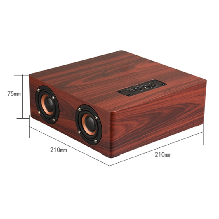 Altoparlante Bluetooth in legno Q5 con ingresso AUX e TF