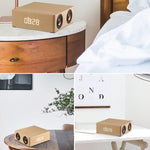 Altoparlante Bluetooth in legno Q5 con ingresso AUX e TF