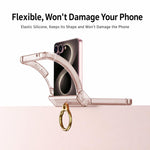 Custodia per telefono antiurto GKK MagSafe con cerniera airbag e anello di supporto., For Galaxy Z Flip8 5G