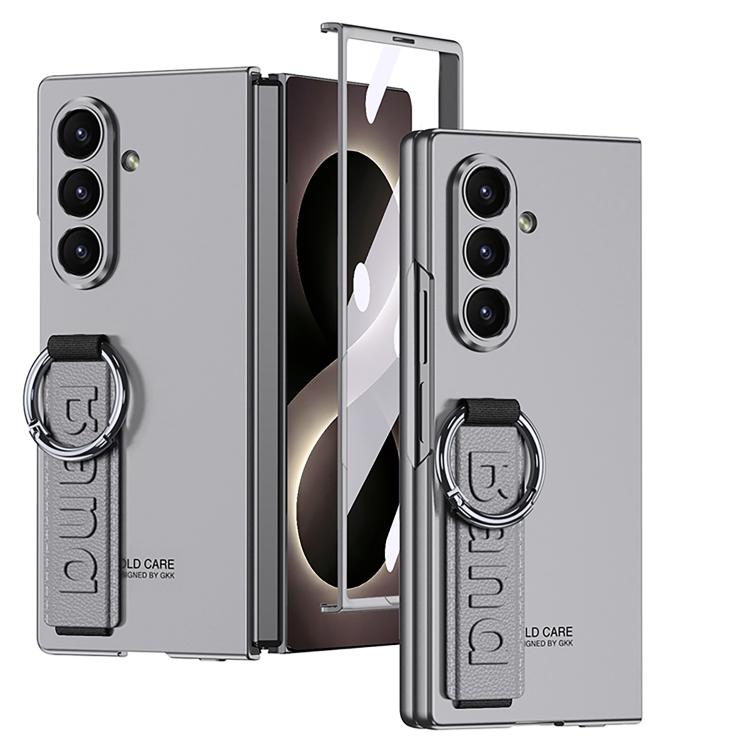 Custodia per telefono GKK con cinturino laterale ultra sottile integrato, penna non inclusa., For Galaxy Z Fold8 5G, For Galaxy Z Fold8 Ultra 5G