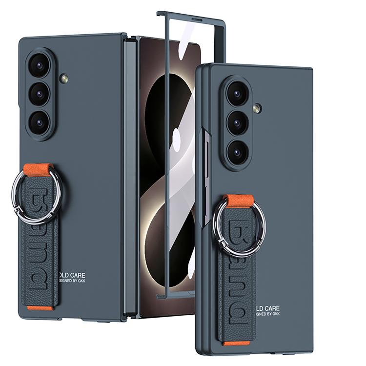 Custodia per telefono GKK con cinturino laterale ultra sottile integrato, penna non inclusa., For Galaxy Z Fold8 5G, For Galaxy Z Fold8 Ultra 5G