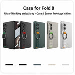Custodia per telefono GKK con cinturino laterale ultra sottile integrato, penna non inclusa., For Galaxy Z Fold8 5G, For Galaxy Z Fold8 Ultra 5G