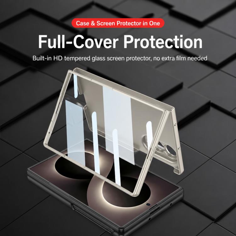Custodia per telefono GKK con cinturino laterale ultra sottile integrato, penna non inclusa., For Galaxy Z Fold8 5G, For Galaxy Z Fold8 Ultra 5G