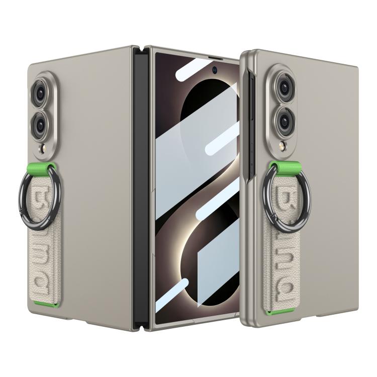 Custodia per telefono GKK con cinturino laterale ultra sottile integrato, penna non inclusa., For Galaxy Z Fold8 5G, For Galaxy Z Fold8 Ultra 5G