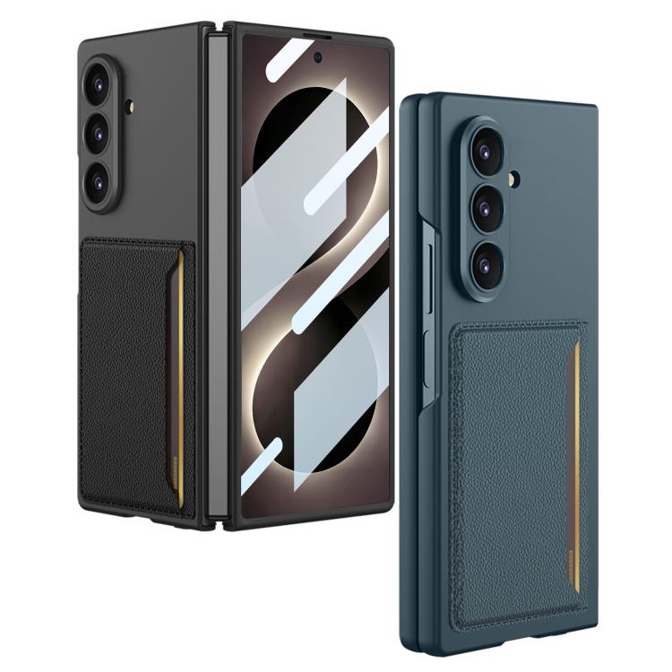 Custodia per telefono GKK con scomparti per carte ultrasottili integrati., For Galaxy Z Fold8 Ultra 5G