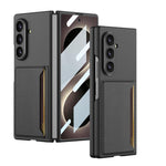 Custodia per telefono GKK con scomparti per carte ultrasottili integrati., For Galaxy Z Fold8 Ultra 5G