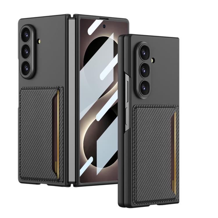 Custodia per telefono GKK con scomparti per carte ultrasottili integrati., For Galaxy Z Fold8 Ultra 5G