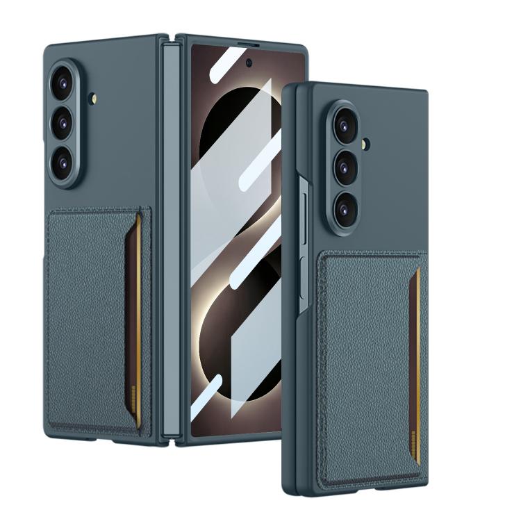 Custodia per telefono GKK con scomparti per carte ultrasottili integrati., For Galaxy Z Fold8 Ultra 5G