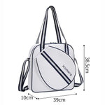 Borsa sportiva da tennis Komers Professional ad alta capacità e resistente all'acqua, K372