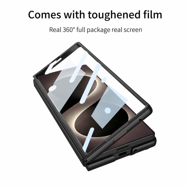 Custodia a libro GKK ultra sottile integrata con copertura completa e penna, For Galaxy Z Fold8 Ultra 5G