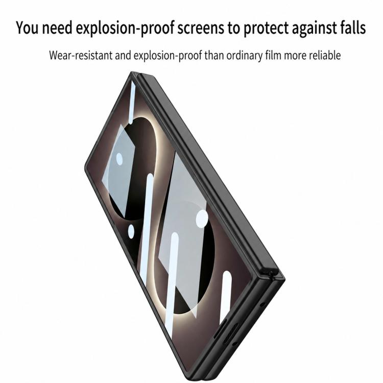 Custodia a libro GKK ultra sottile integrata con copertura completa e penna, For Galaxy Z Fold8 Ultra 5G