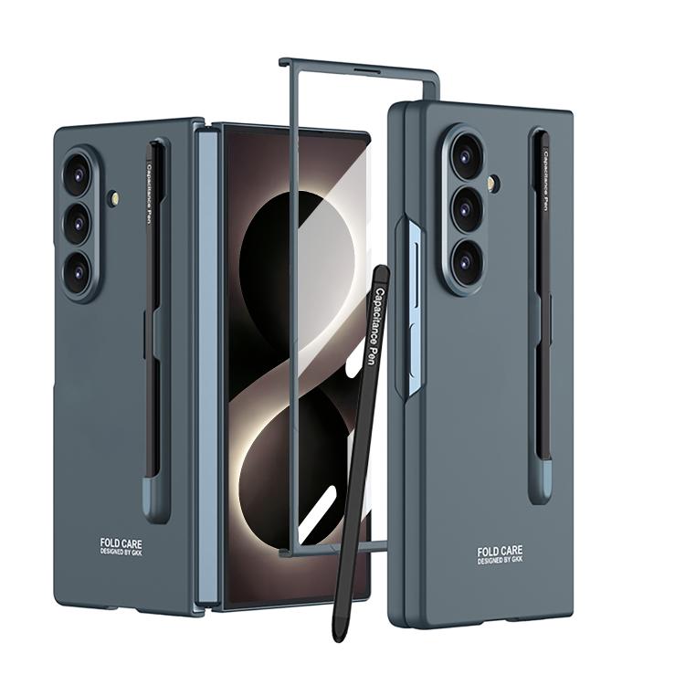 Custodia a libro GKK ultra sottile integrata con copertura completa e penna, For Galaxy Z Fold8 Ultra 5G