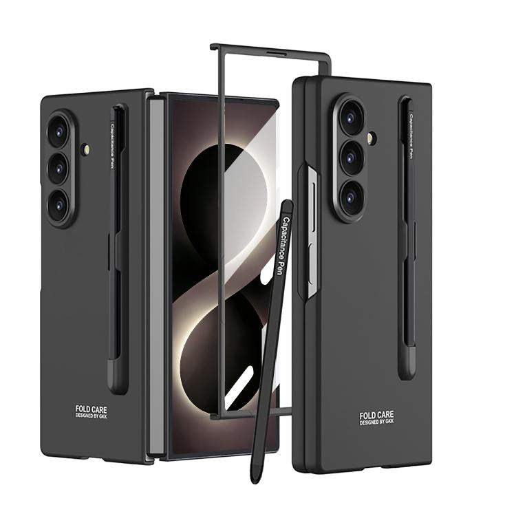 Custodia a libro GKK ultra sottile integrata con copertura completa e penna, For Galaxy Z Fold8 Ultra 5G