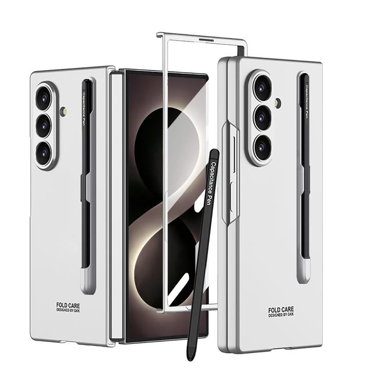 Custodia a libro GKK ultra sottile integrata con copertura completa e penna, For Galaxy Z Fold8 Ultra 5G