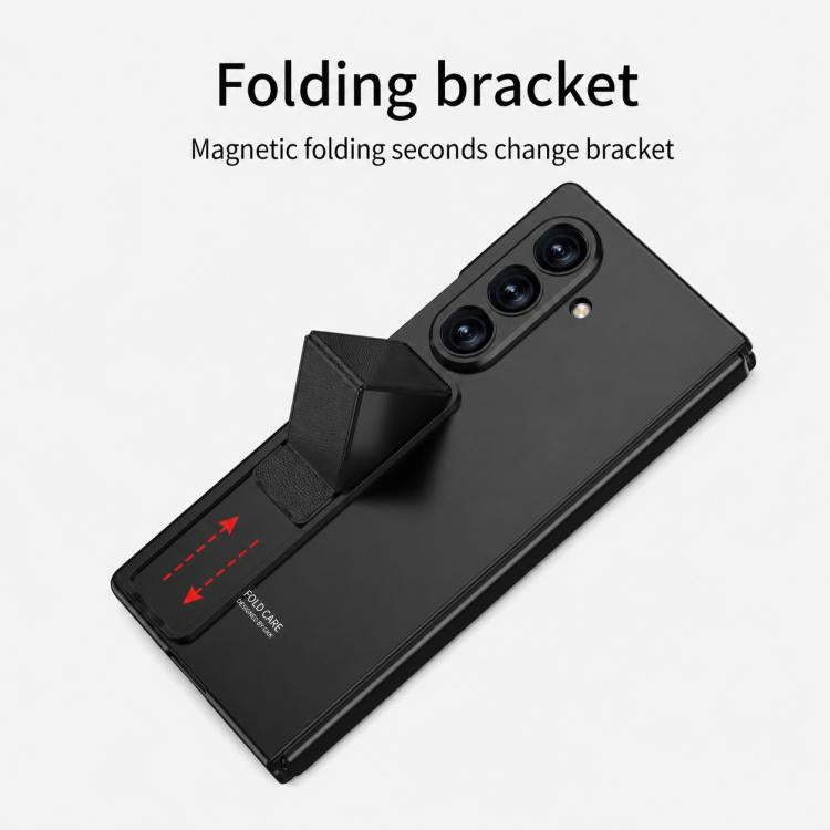 Custodia per telefono GKK ultra sottile integrata con supporto, For Galaxy Z Fold8 Ultra 5G