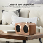 Subwoofer Bluetooth Q7 in Legno con Slot TF e AUX 3.5 mm