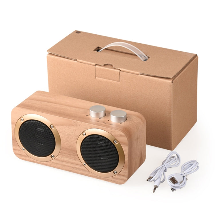 Subwoofer Bluetooth Q7 in Legno con Slot TF e AUX 3.5 mm
