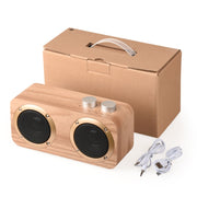 Subwoofer Q7 Altoparlante Bluetooth in Legno