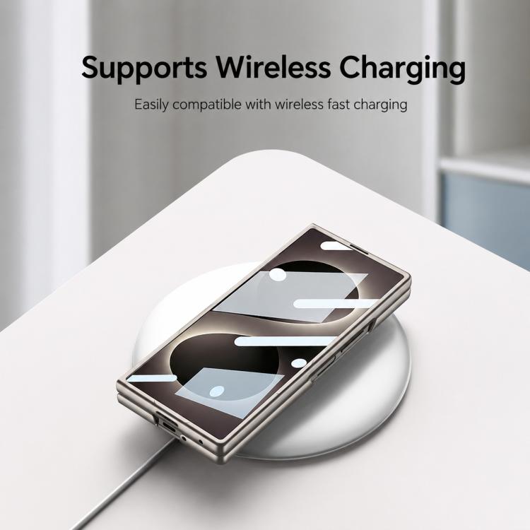 Custodia per telefono antiurto con cinturino da polso ultrasottile integrato GKK, For Galaxy Z Fold8 Ultra 5G