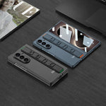 Custodia per telefono antiurto con cinturino da polso ultrasottile integrato GKK, For Galaxy Z Fold8 Ultra 5G