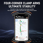 Supporto per navigatore per telefono da moto, CH11-Rearview Mirror, CH12-Handlebar