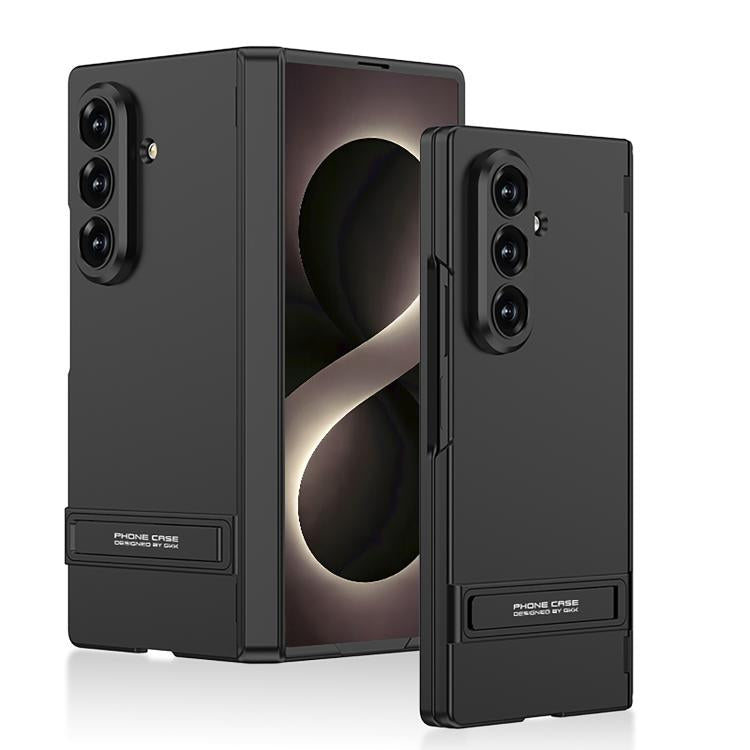 Custodia per telefono GKK Triumph ultra sottile a copertura totale con supporto magnetico integrato e chiusura a scatto., For Galaxy Z Fold8 Ultra 5G