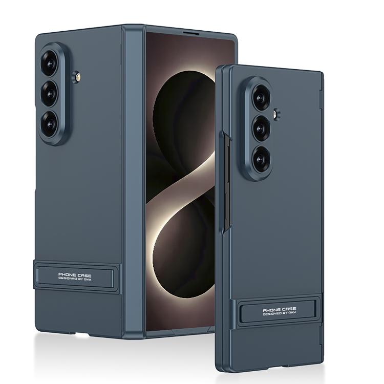 Custodia per telefono GKK Triumph ultra sottile a copertura totale con supporto magnetico integrato e chiusura a scatto., For Galaxy Z Fold8 Ultra 5G