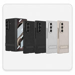 Custodia per telefono GKK integrata in similpelle effetto pelle Triumph con supporto magnetico integrato., For Galaxy Z Fold8 Ultra 5G