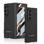 Custodia per telefono GKK integrata in similpelle effetto pelle Triumph con supporto magnetico integrato., For Galaxy Z Fold8 Ultra 5G