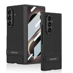 Custodia per telefono GKK integrata in similpelle effetto pelle Triumph con supporto magnetico integrato., For Galaxy Z Fold8 Ultra 5G