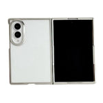 Cornice galvanizzata, custodia trasparente per telefono in PC, For Galaxy Z Fold8 5G