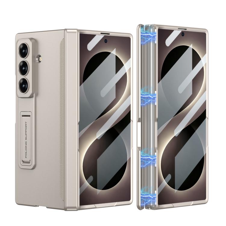 Custodia per telefono GKK con chiusura magnetica integrata e copertura completa pieghevole., For Galaxy Z Fold8 Ultra 5G