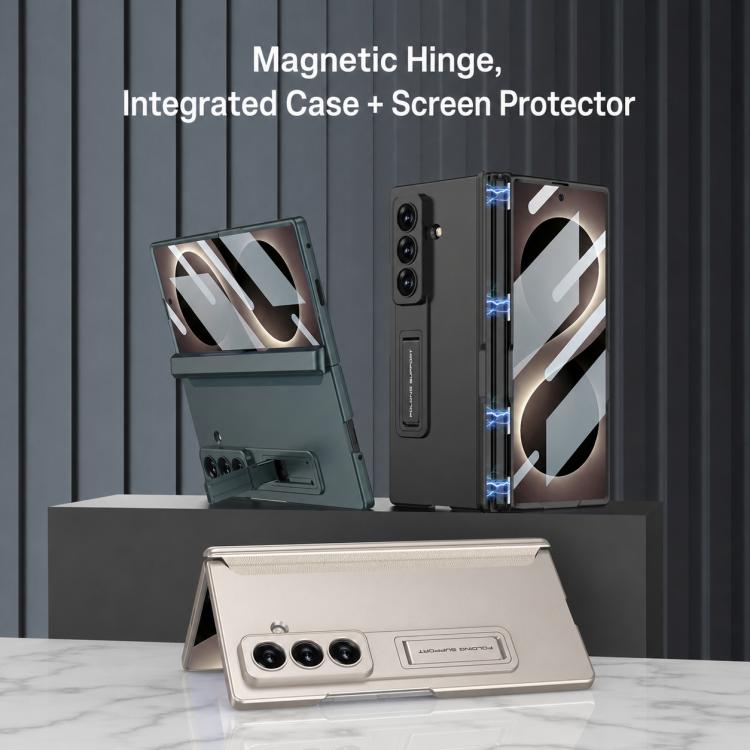 Custodia per telefono GKK con chiusura magnetica integrata e copertura completa pieghevole., For Galaxy Z Fold8 Ultra 5G