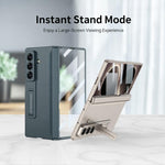 Custodia per telefono GKK con chiusura magnetica integrata e copertura completa pieghevole., For Galaxy Z Fold8 Ultra 5G