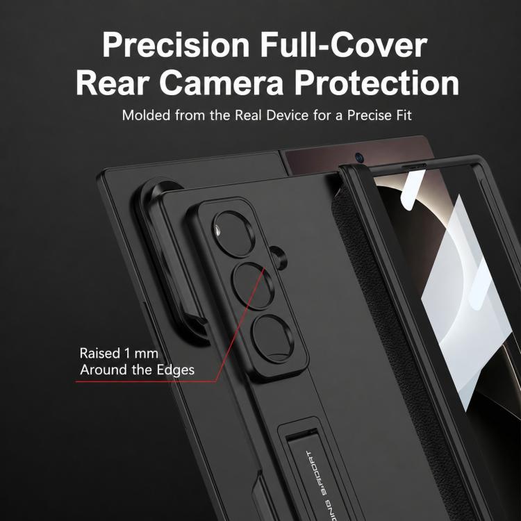 Custodia per telefono GKK con chiusura magnetica integrata e copertura completa pieghevole., For Galaxy Z Fold8 Ultra 5G