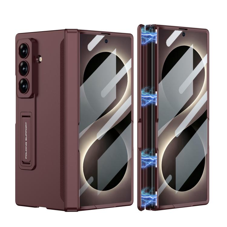 Custodia per telefono GKK con chiusura magnetica integrata e copertura completa pieghevole., For Galaxy Z Fold8 Ultra 5G