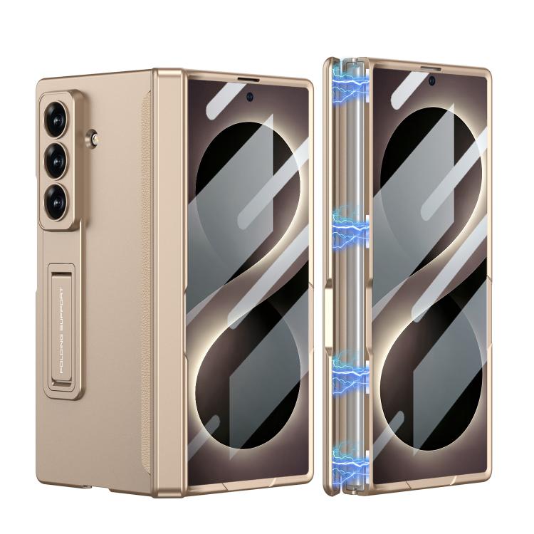 Custodia per telefono GKK con chiusura magnetica integrata e copertura completa pieghevole., For Galaxy Z Fold8 Ultra 5G