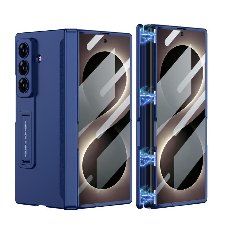 Custodia per telefono GKK con chiusura magnetica integrata e copertura completa pieghevole., For Galaxy Z Fold8 Ultra 5G