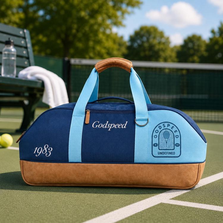Borsa sportiva da esterno GODSPEED di grande capacità per basket e tennis., Pelta