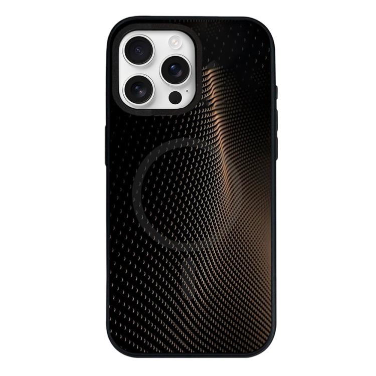 Custodia per telefono ibrida in PC e TPU con doppia chiusura magnetica e motivo mimetico a mosaico, rimovibile., For iPhone Air, For iPhone 16 Pro Max, For iPhone 16 Pro