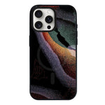 Custodia per telefono ibrida in PC e TPU con doppia chiusura magnetica e motivo mimetico a mosaico, rimovibile., For iPhone 15 Pro, For iPhone 15 Plus, For iPhone 15