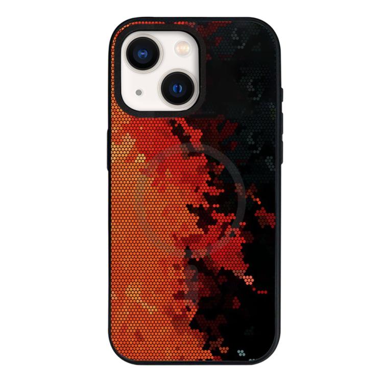 Custodia ibrida in PC e TPU con chiusura magnetica per iPhone 14 Plus