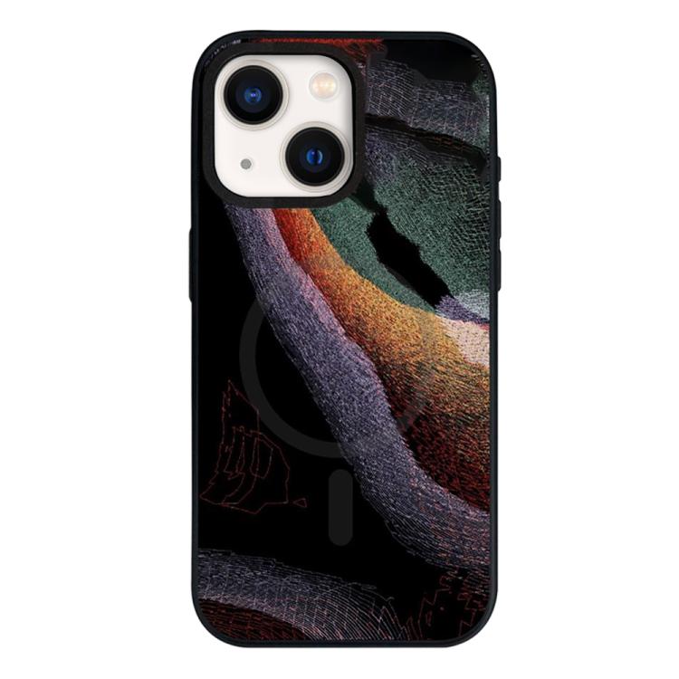 Custodia ibrida in PC e TPU con doppia chiusura magnetica per iPhone 13