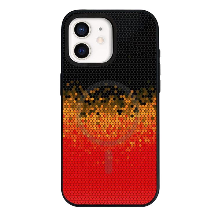 Custodia ibrida in PC e TPU con doppia chiusura magnetica per iPhone 13